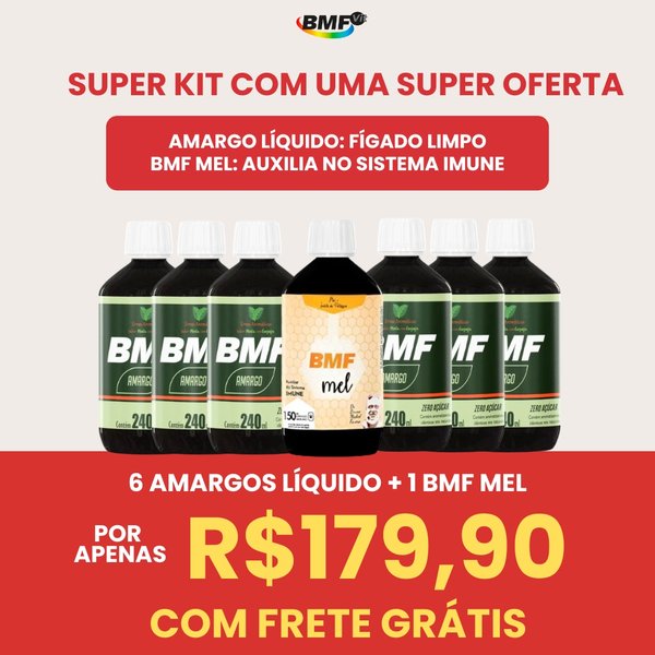 6 amargo 1 mel